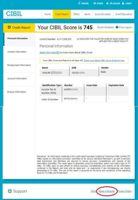 How to remove Overdue from CIBIL report?
