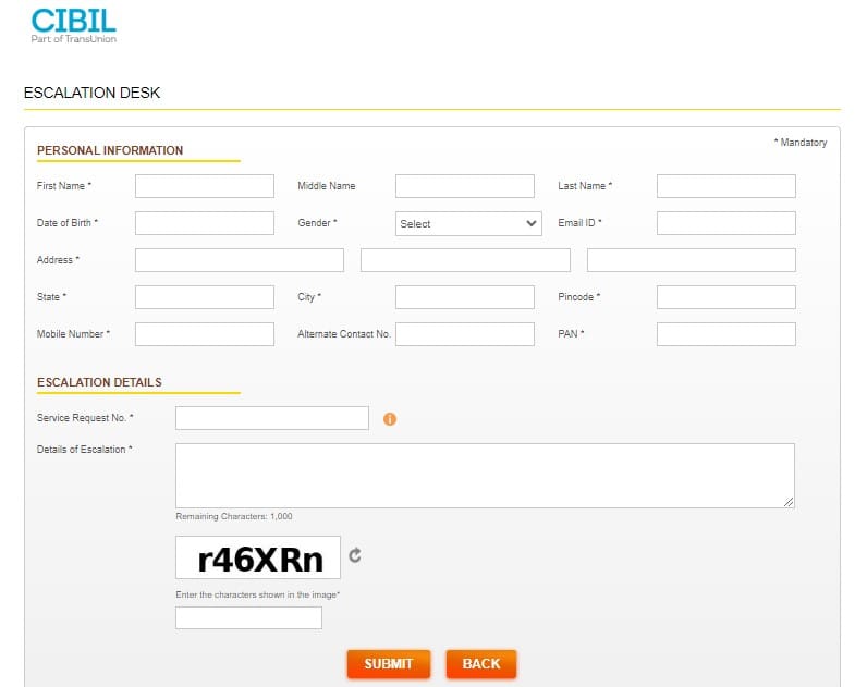 How to do a Grievance in CIBIL in 2024? 4 cibil online grievance form