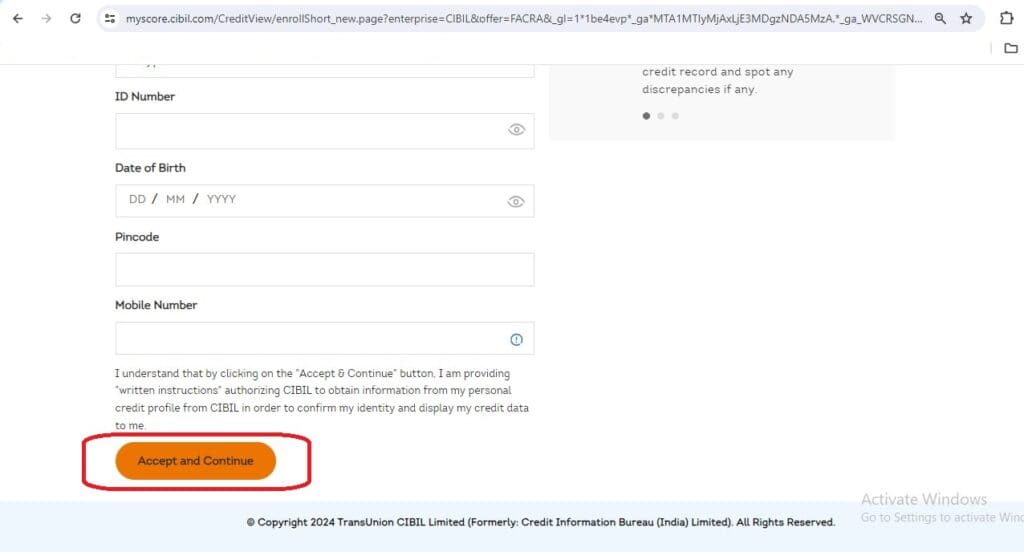 Enroll Succesfully to check free CIBIL score Enroll Succesfully to check free CIBIL score