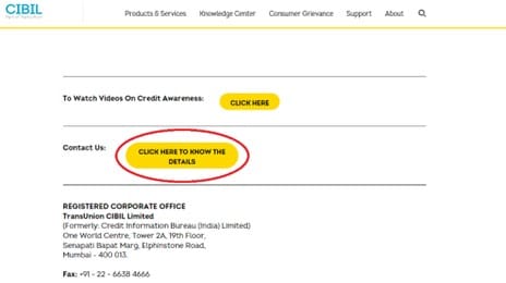 TransUnion CIBIL customer support TransUnion CIBIL customer support