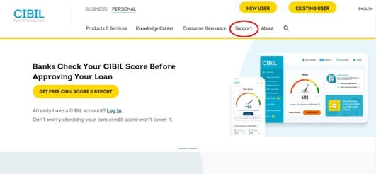 TransUnion CIBIL official site home page. TransUnion CIBIL official site home page.
