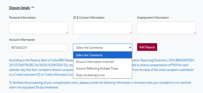 equifax online didpure equifax online dispute form 3