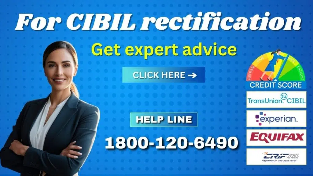 CIBIL Score repair agency contact number