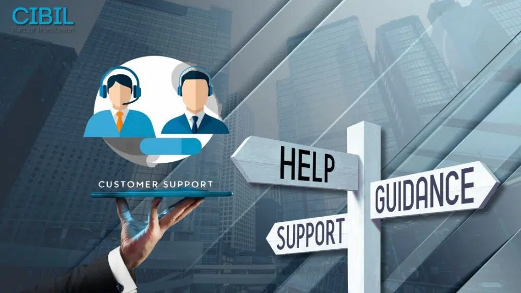 cibil score contact number